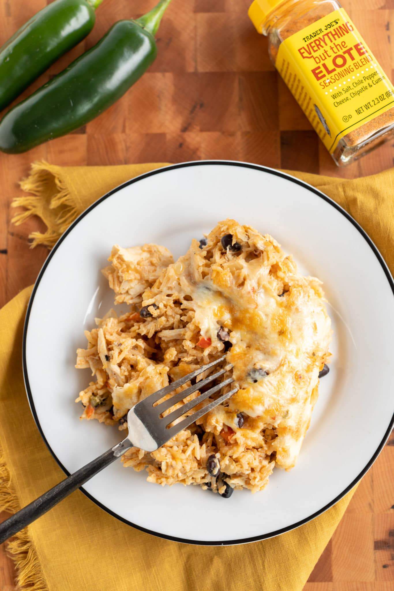 Everything but the Elote Chicken & Rice Binge Worthy Bites