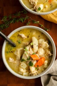 One-Pot, Homestyle, Chicken Dumpling Soup