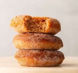 Easy Baked Apple Cider Donuts (with Cake Mix)