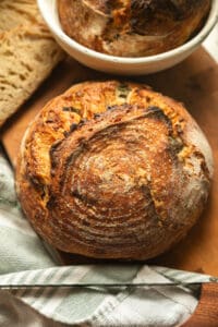 Jalape&ntilde;o Cheddar Sourdough Bread